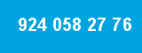 924 058 27 76